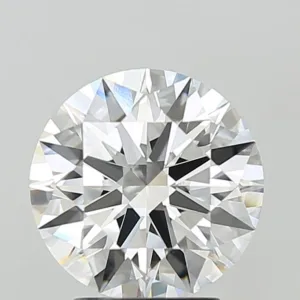 3.08 Carat Round F VVS2 Lab Diamond