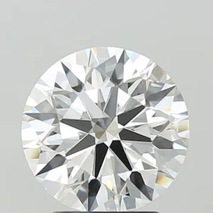 3.08 Carat Round F VVS2 Lab Diamond