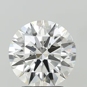 3.08 Carat Round F VVS2 Lab Diamond
