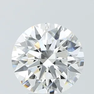 3.08 Carat Round F VVS2 Lab Diamond