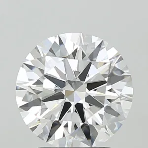 3.08 Carat Round F VVS2 Lab Diamond