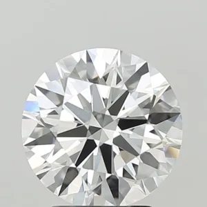 3.08 Carat Round F VVS2 Lab Diamond