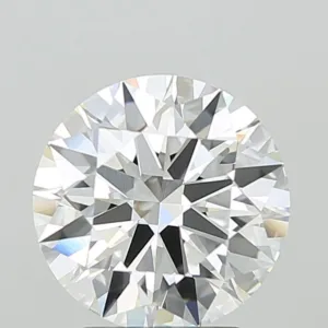 3.08 Carat Round F VVS2 Lab Diamond