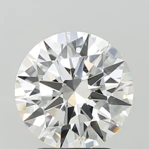 3.08 Carat Round F VVS2 Lab Diamond