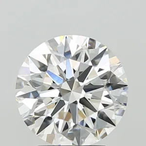 3.08 Carat Round F VVS2 Lab Diamond
