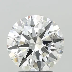 3.08 Carat Round F VVS2 Lab Diamond