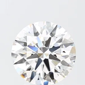 3.08 Carat Round F VVS2 Lab Diamond