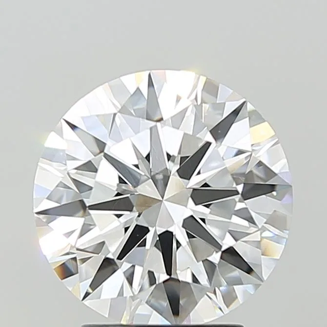 3.09 Carat Round E VVS2 Lab Diamond 1 3.09 Carat Round E VVS2 Lab Diamond