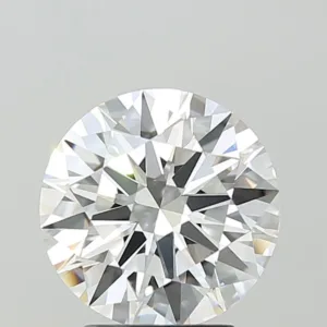 3.09 Carat Round E VVS2 Lab Diamond