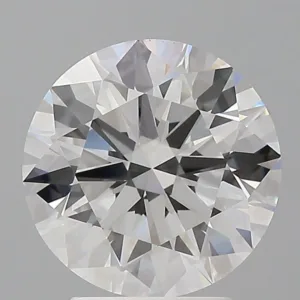 3.09 Carat Round E VVS2 Lab Diamond