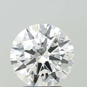 3.09 Carat Round E VVS2 Lab Diamond