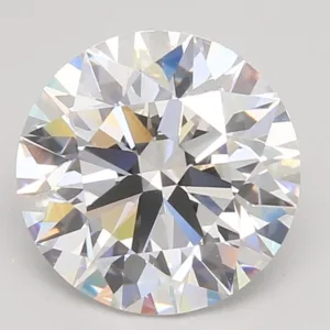3.09 Carat Round E VVS2 Lab Diamond