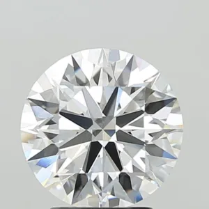 3.09 Carat Round E VVS2 Lab Diamond