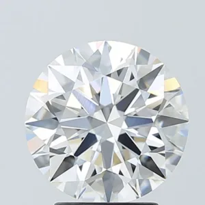 3.09 Carat Round E VVS2 Lab Diamond