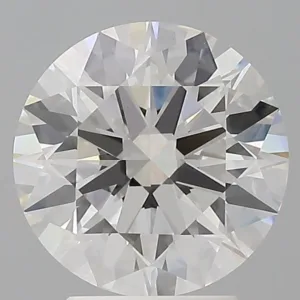 3.09 Carat Round E VVS2 Lab Diamond