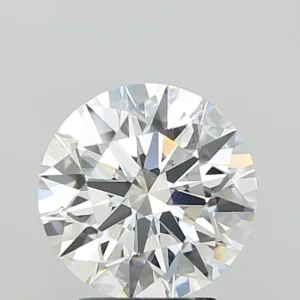 3.09 Carat Round E VVS2 Lab Diamond
