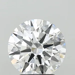 3.09 Carat Round E VVS2 Lab Diamond