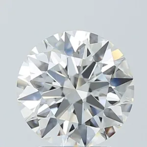 3.09 Carat Round E VVS2 Lab Diamond