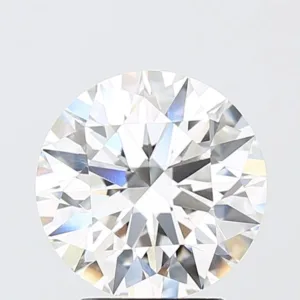 3.09 Carat Round E VVS2 Lab Diamond