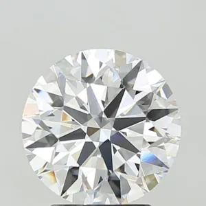 3.09 Carat Round E VVS2 Lab Diamond