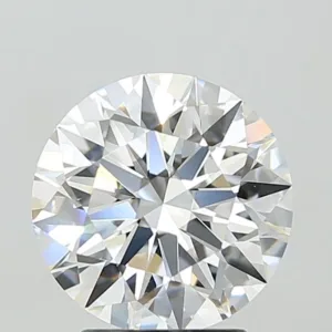 3.09 Carat Round E VVS2 Lab Diamond