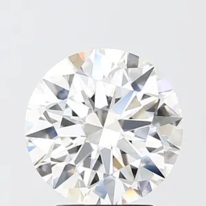 3.09 Carat Round E VVS2 Lab Diamond