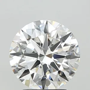 3.09 Carat Round E VVS2 Lab Diamond