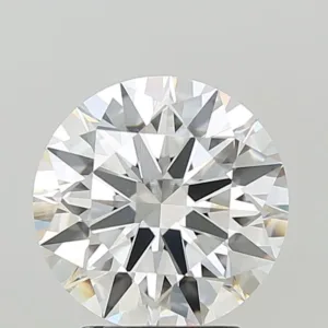 3.09 Carat Round E VVS2 Lab Diamond