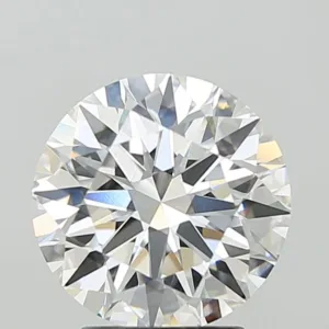 3.09 Carat Round E VVS2 Lab Diamond