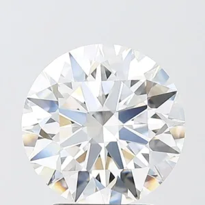 3.09 Carat Round E VVS2 Lab Diamond