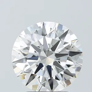 3.09 Carat Round E VVS2 Lab Diamond