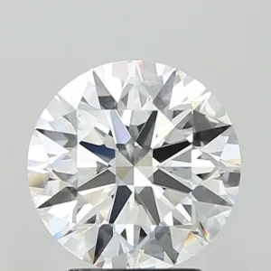 3.09 Carat Round E VVS2 Lab Diamond