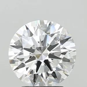 3.09 Carat Round E VVS2 Lab Diamond