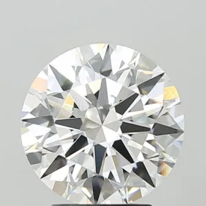 3.09 Carat Round E VVS2 Lab Diamond