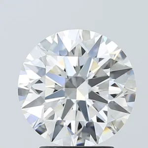 3.09 Carat Round E VVS2 Lab Diamond