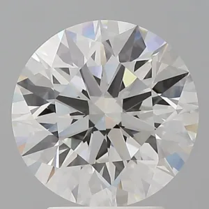 3.09 Carat Round F VVS2 Lab Diamond