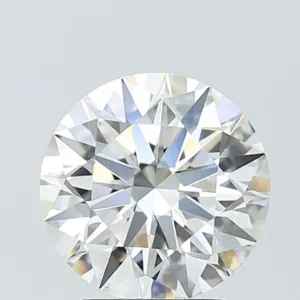3.09 Carat Round F VVS2 Lab Diamond