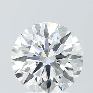 3.09 Carat Round F VVS2 Lab Diamond