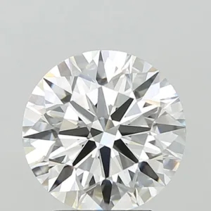 3.09 Carat Round F VVS2 Lab Diamond