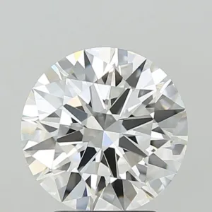 3.09 Carat Round F VVS2 Lab Diamond