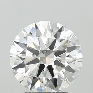 3.09 Carat Round F VVS2 Lab Diamond