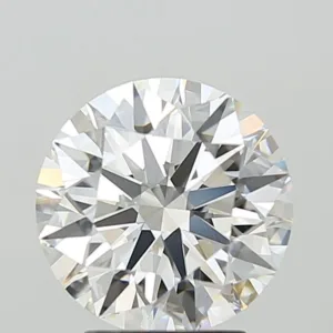 3.09 Carat Round F VVS2 Lab Diamond