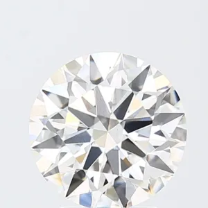 3.09 Carat Round F VVS2 Lab Diamond