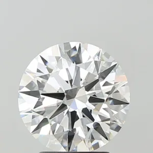 3.09 Carat Round F VVS2 Lab Diamond