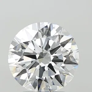 3.09 Carat Round F VVS2 Lab Diamond