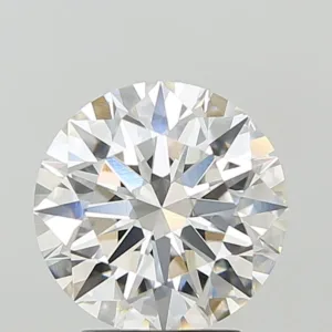 3.09 Carat Round F VVS2 Lab Diamond