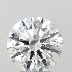 3.09 Carat Round F VVS2 Lab Diamond