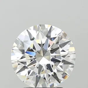 3.09 Carat Round F VVS2 Lab Diamond