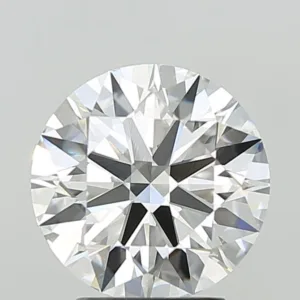3.09 Carat Round F VVS2 Lab Diamond