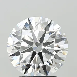 3.09 Carat Round F VVS2 Lab Diamond